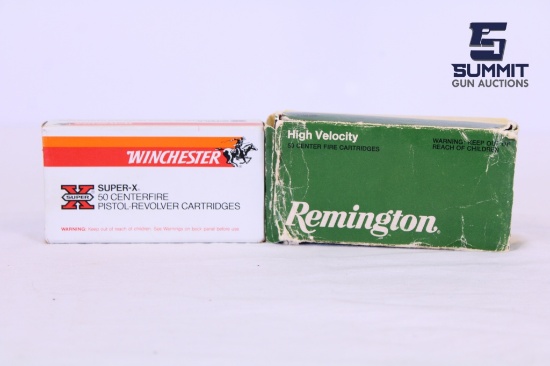 Winchester & Remington Ammo Lot - .32 / .357 Mag