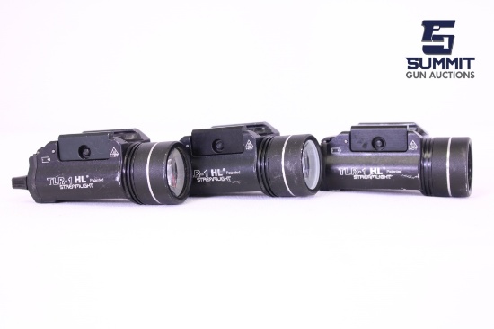 A Lot of (3) Streamlight TLR-1 HL Tact Lights