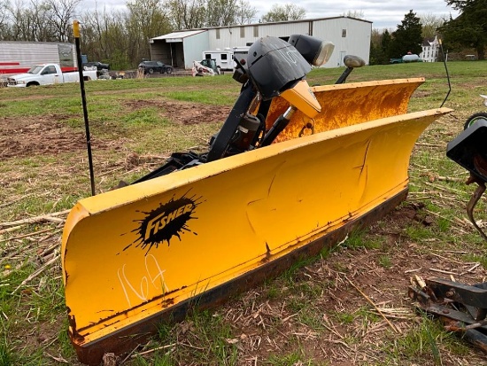 FISHER 8.5? SNOWPLOW WITH MINUTE MOUNT 2 ASSEMBLY