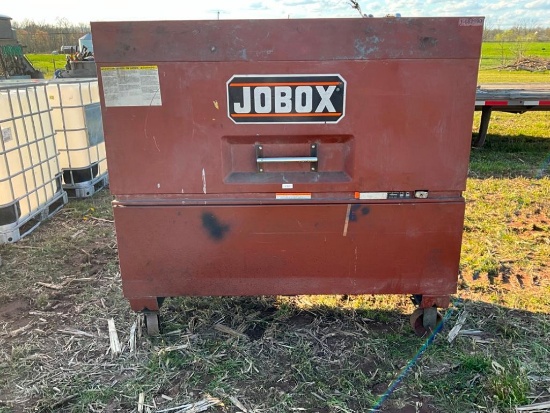 JOBOX ROLLING TOOL BOX WITH FOLD UP DOOR
