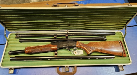 Remington Arms Co. Model 870TB Wingmaster with 3 Barrels  12 Guage In Hard Case