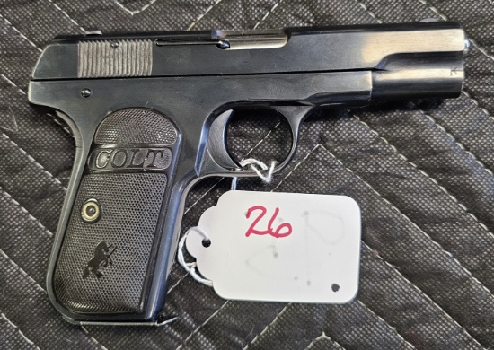 Colt's Pt.F.A Mfg. Co. 1908 Hammerless Pistol | Guns & Military ...