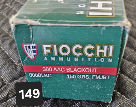 Fiocchi 300 AAC Blackout 50 cartridges