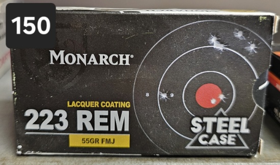 Monarch 223 55 grain FMJ