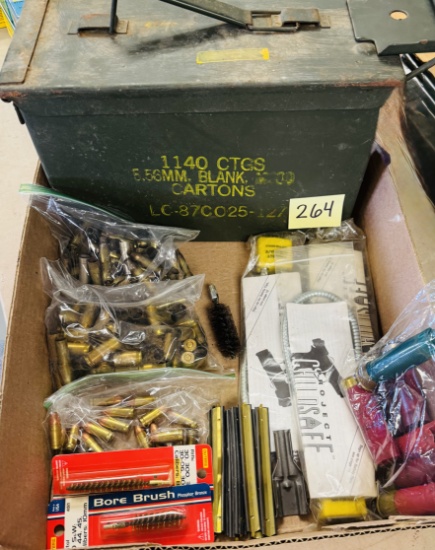 Ammo cannister and contents