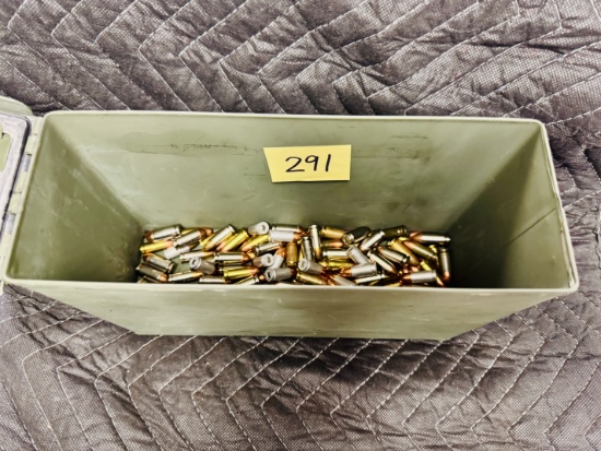 137 rounds of 9mm in cannister