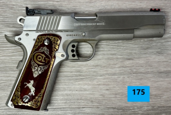 Colt's PTFA MFG Gold Cup Trophy 9mm | Online Auctions | Proxibid