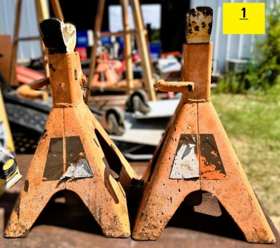 Pair of Heavy Duty Jack Stands
