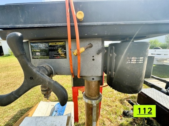 Central Machinery floor drill press