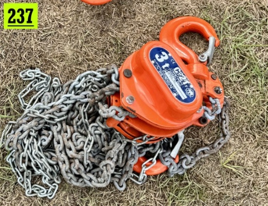 3 ton chain hoist