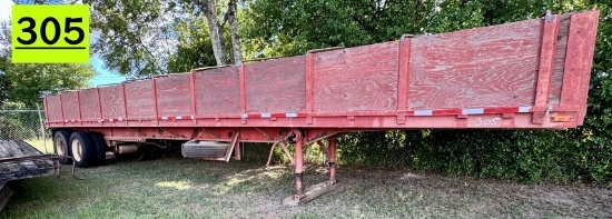40ft Watermelon/grain trailer