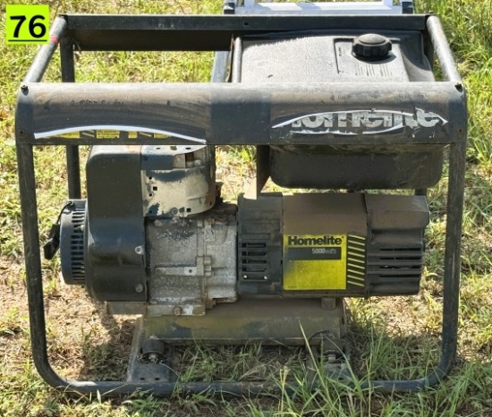 Homelite 5000 watts generator