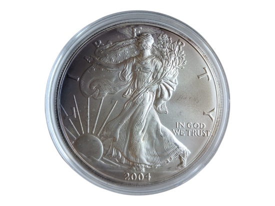 2004 Eagle Silver Dollar - Toned