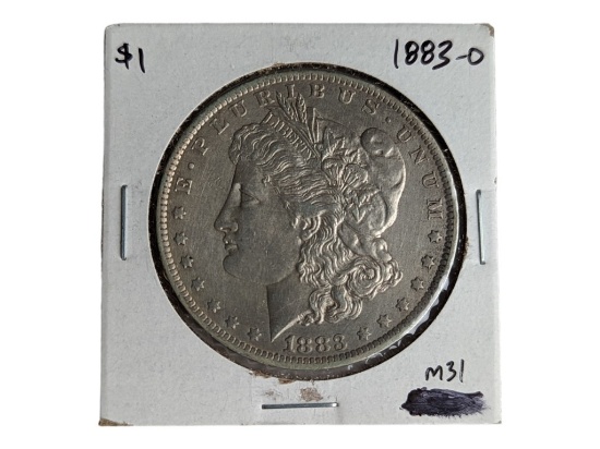 1883-O Morgan Silver Dollars