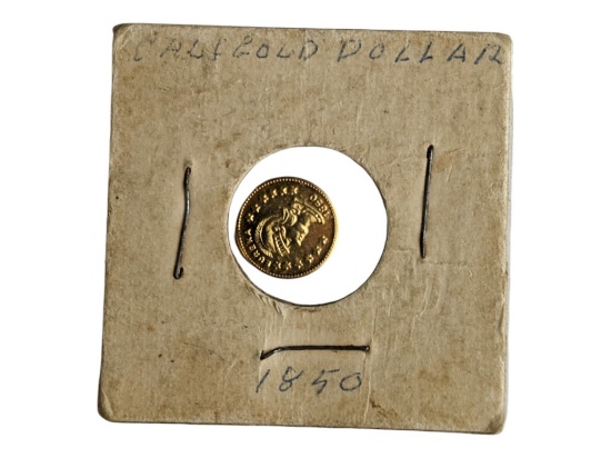 1850 California Gold Half Dollar
