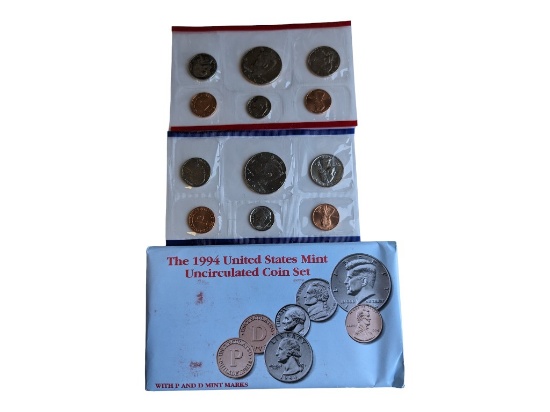 Lot of 2 - 1994 US Mint Uncirculated Coin Set