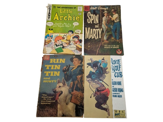 Lot of 4 Comics - Little Archie, Spin and Marty, etc.
