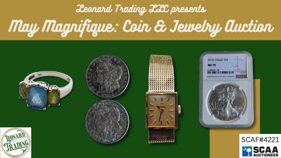 May Magnifique- Coin & Jewelry Auction