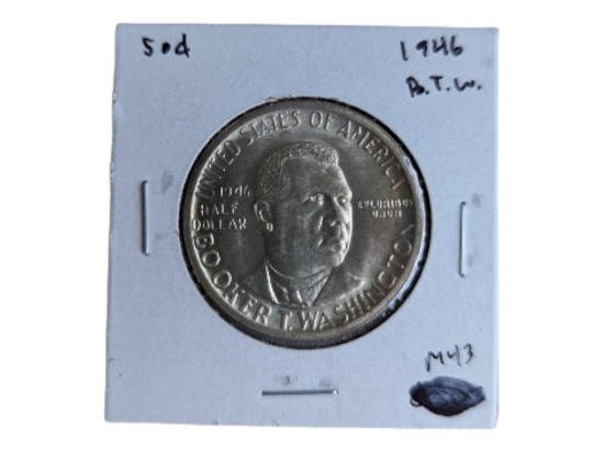 1946 Booker T. Washington Commemorative Half Dollar