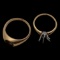Lot of 14K Gold Ring Settings - Scrap Gold - 11.28 Grams