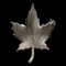 Sterling Silver Maple Leaf Brooch