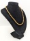 Gold tone Beaded Necklace