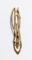 10K Tie Clip Stamped and Marked 10k