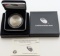 2014-P National Baseball Hall of Fame Proof Silver Dollar with COA
