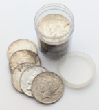 Lot of 1922 Peace Silver Dollars