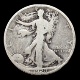 1920 Walking Liberty Silver Half Dollar