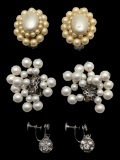 Vintage Costume Earring Lot