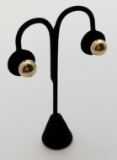 Vintage Napier Gold tone Clip-on Earrings