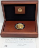 FEATURE 2014-W 50th Anniversary Kennedy Half Dollar .75 oz Gold Proof Coin with COA