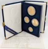 FEATURE 2006-W American Eagle 22K Gold Proof Four-Coin Set with COA - 1.85 Ounces .9167 Gold