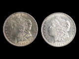 Lot of 2 Morgan Silver Dollars - 1921 & 1921-D