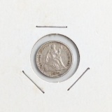 1872 Liberty Seated Half Dime - 90% Silver