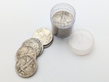 Tube of 20 1941-S Walking Liberty Silver Half Dollars