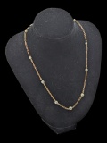 1/20th 12K Gold Filled Pearl Necklace