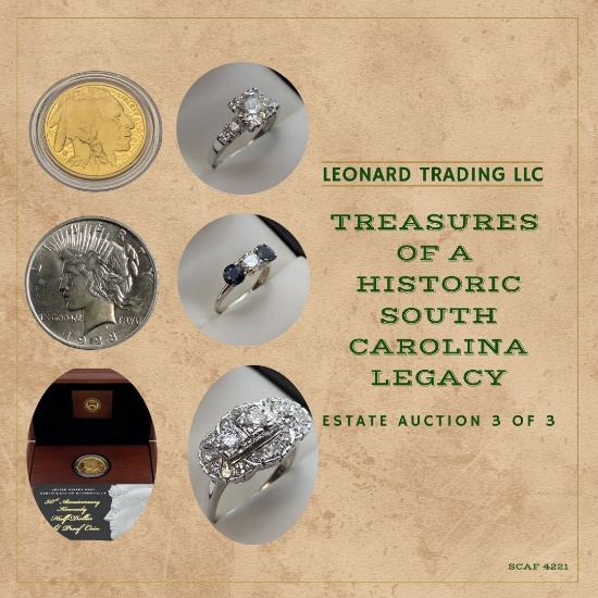 Leonard Trading LLC Auction Catalog Treasures of a SC Legacy Estate