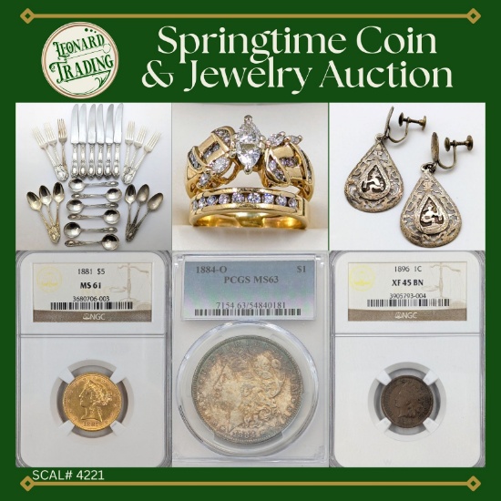 Springtime Coin & Jewelry Auction