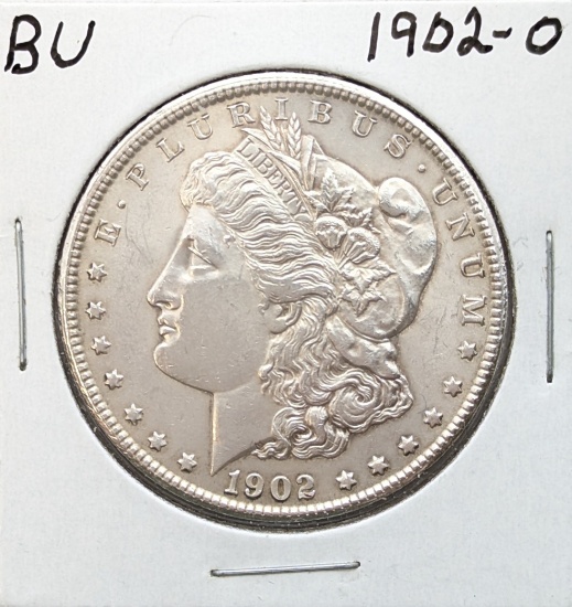 1902-O Morgan Silver Dollar - BU