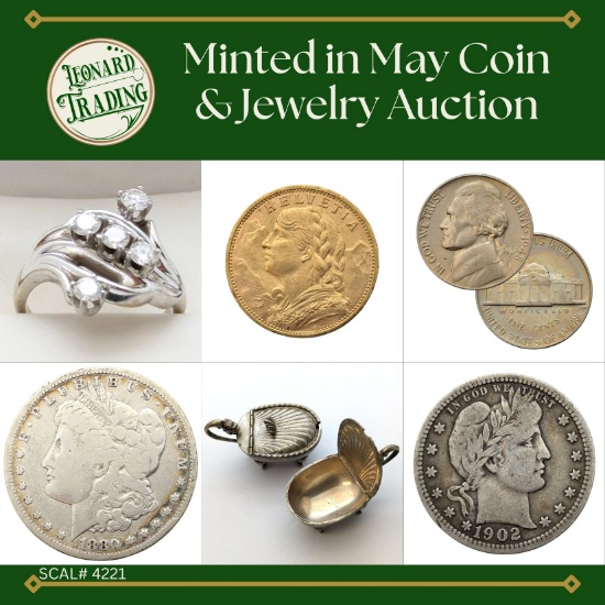 Minted in May Coin & Jewelry Auction