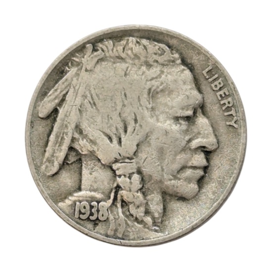 1938-D Buffalo Head Nickel