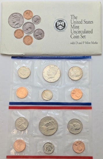 1992 US Mint Uncirculated Coin Set