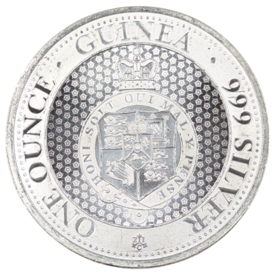 1 Ounce Fine .999 Silver Round - 2021 St Helena