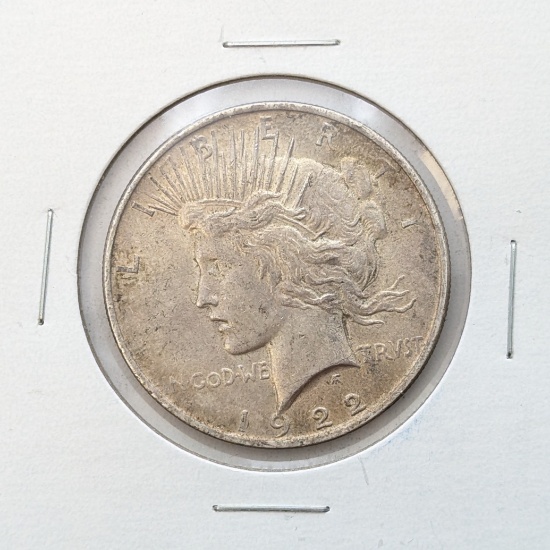 1922 Silver Peace Dollar