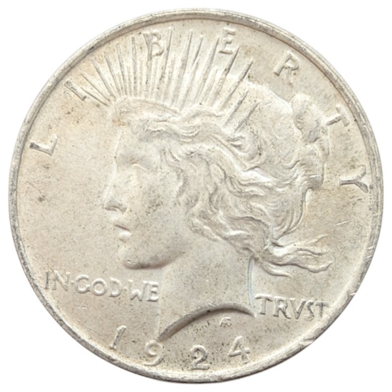 1924 Silver Peace Dollar