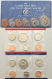1991 US Mint Uncirculated Coin Set