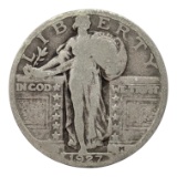 1927 Silver Standing Liberty Quarter