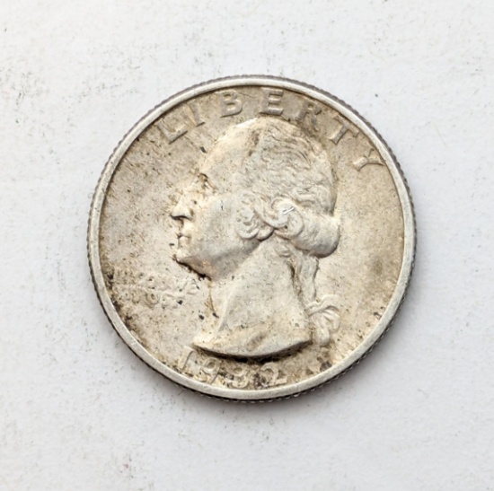 1932 Silver Washington Quarter